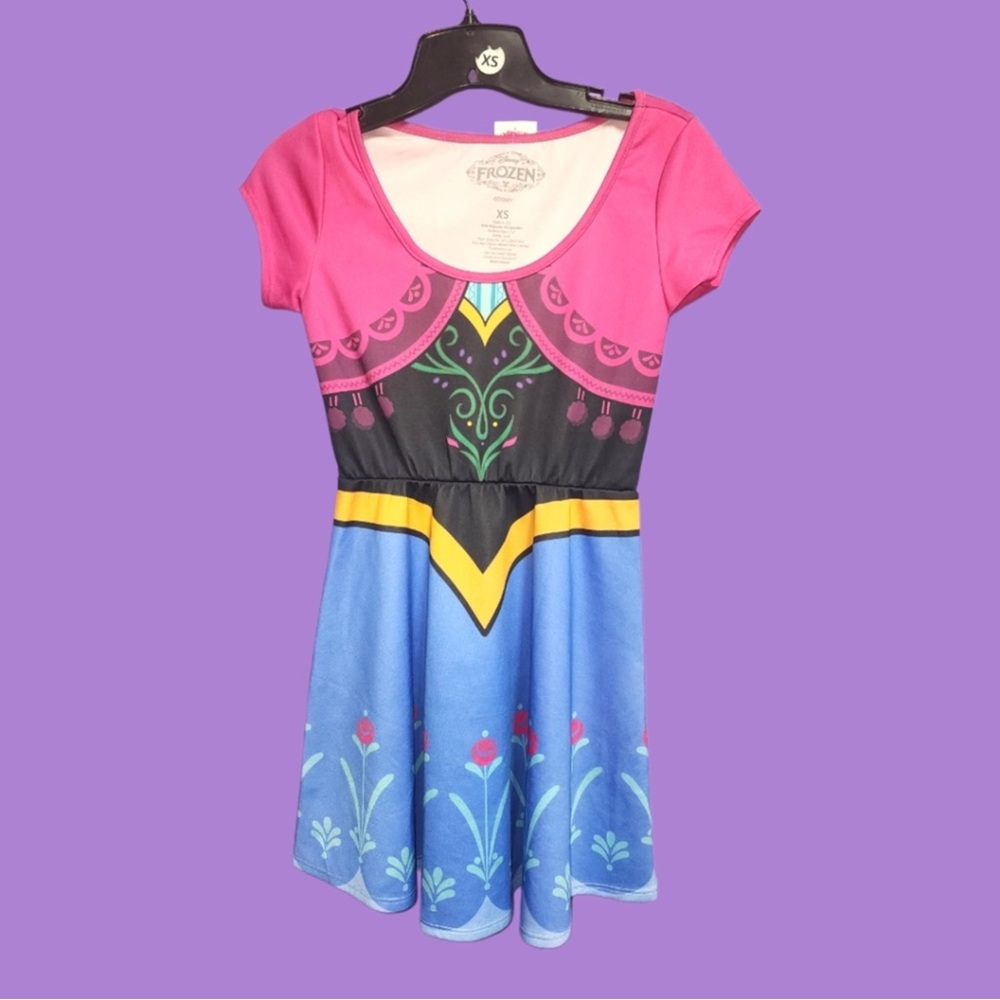 Disney Frozen Princess Anna Skater Dress